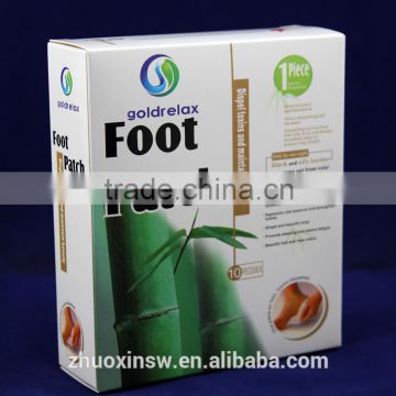 Relax detox foot patch with CE can OEM