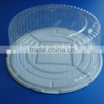 round plastic cake box