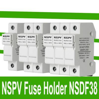 NSPV NSDF38 DC Fuse Holder 1000V for Solar PV System With 32A Fuse photo-5