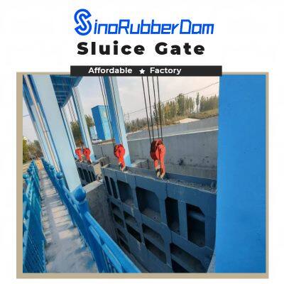 Durable Steel Sluice Gate Used in Reservoir & Irrigation photo-4