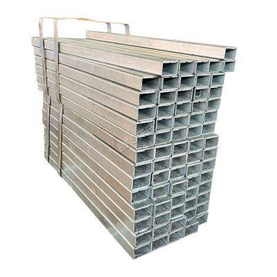 High Strength Q235B Galvanized Square Pipe Hollow Steel Pipe for Construction photo-4
