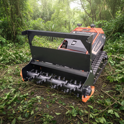 Utility 2 Cylinder 4 Stroke Gasoline Engine Fast Weeding Remote Control Distance 200m Remote Operated Accessories Carrier