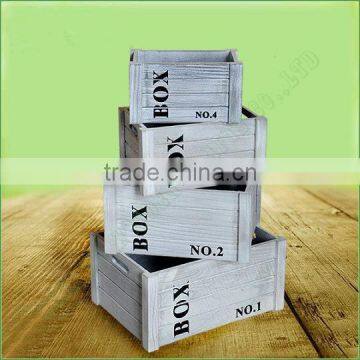 Customized Hot Sale New Design Antique Wooden Fruit And Vegetable Crates