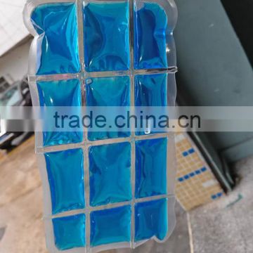 Hot and cold gel freeze gel packs freezer ice block making machine