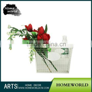 2016 High Quality Flower Kitchen Picnic Metal Basket Stands