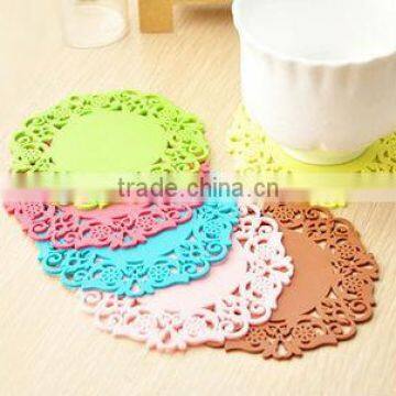 2014 Best Selling Coffee Silicone Cup Mat photo-2