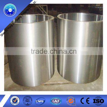 Forging and forged marchine parts steel cylinder