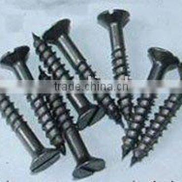 countersunk wood screw slotted or cross recessed