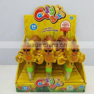 Monkey cartoon candy tube toys