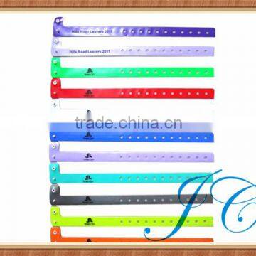 High quality fashionable plastic medical id bracelets for events