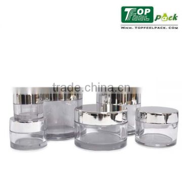 Good Quality 15ml 30ml 50ml 80ml Empty Cosmetic Jars PETG Container