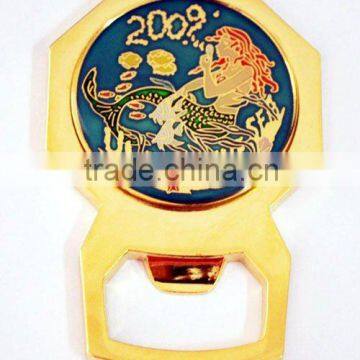 2011 New Gold Bottle Opener