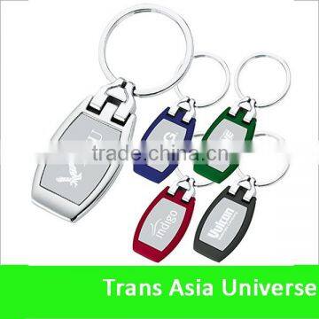 Hot Sale Popular custom stainless steel alloy keychains