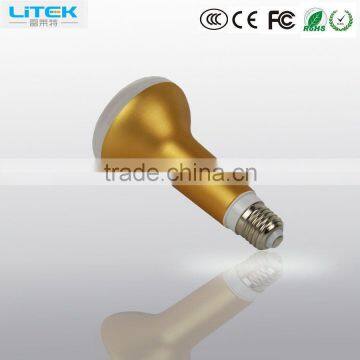 2014 new products on market art deco table bulb lamp 7W gold color E27/E26 replacement bulbs led par light