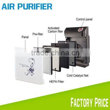 Factory supply wholesale filter pm2.5 ozone air purifier