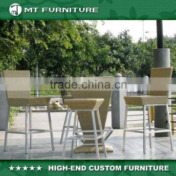 high bar table and chair outdoor furniture
