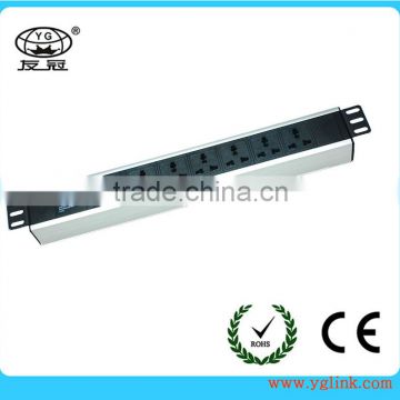 1.5U 10A 19'' standard Universal type PDU Power distribution unit