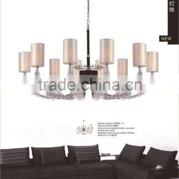 traditional european style acrylic crystal chandelier lighting