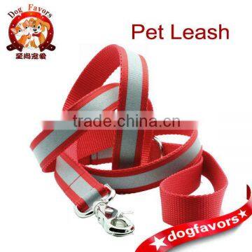 Reflective Grosgrain Ribbon Leash - FIVE COLORS