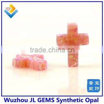 Synthetic OP08 Cabochon Cross Opal Bead Gemstone For Sale Online