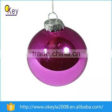 100 Wholesale Hand Blown Clear Glass Christmas Ball Ornaments