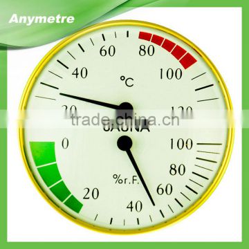 High Quality Bi-Metal Sauna Thermometer and Hygrometer