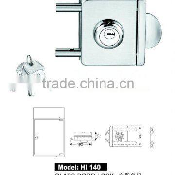 Toughness stainless steel glass door lock