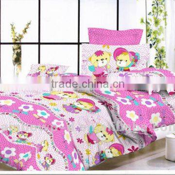 print cotton children quilt for bed sheet