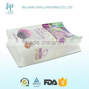 composite flat bottom side gusset pouch tilapia packaging food bag