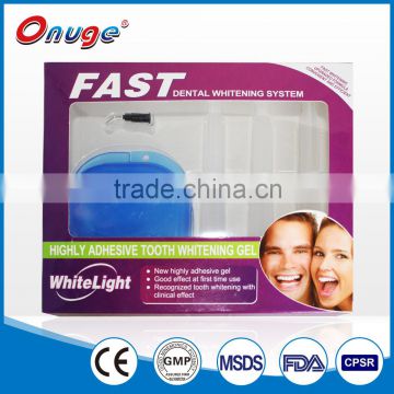 Enamel protective teeth whitening gel for home use