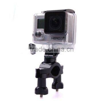 Bicycle Handlebar Seatpost Clamp With Three-way Adjustable Pivot Arm for Gopros Heros 3+/3/2/1/4 Session photo-2