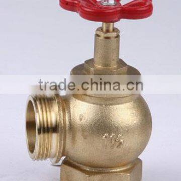 Right angle global landing valve