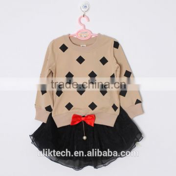 2015 new arrival popular 2pcs chlidren's clothing sets new fashion style with high quality