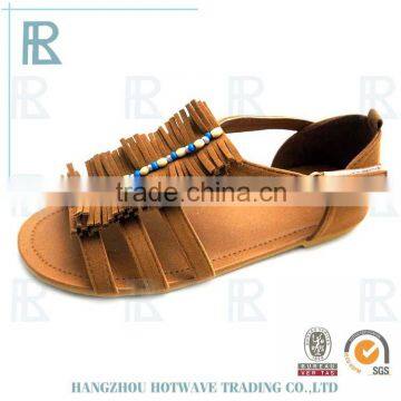 Flat Heel woman sandals new design