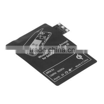 Qi Wireless Charger Receiver Card Black for Samsung Galaxy Note3 III N7100 Wholesale photo-2