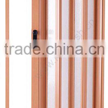 Good quality Pvc door with glass of 6mm thickness