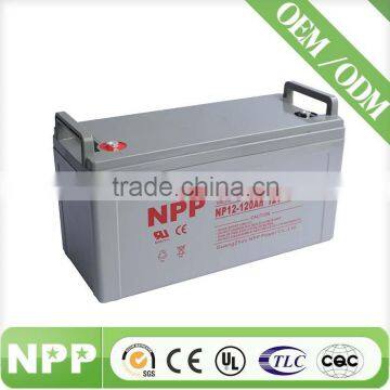 12V 120AH low solar prices ups backup voltage battery