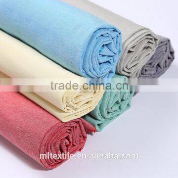 Twill Polyester Cotton Fabric for Clothing Manufacturer/oxford Shirt Fabric photo-2