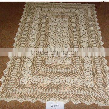 100% cotton handmade crochet table cover