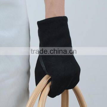 2014 New Updated Lady Wool Gloves Fleece Lined for Casual Use photo-4