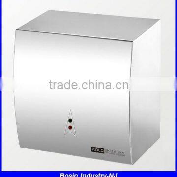 stainless steel auto cut paper dispenser without power, wall mouted auto cut paper towel dispenser