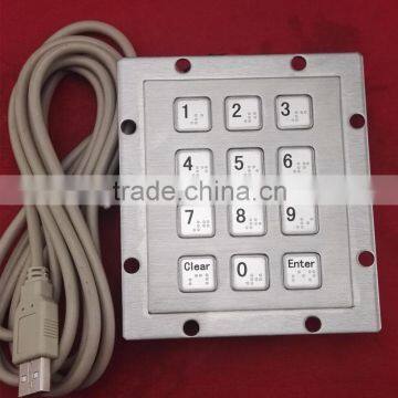 Supplier Fashion 3x4 Metal Keypad photo-5