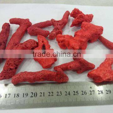 Wholesale Red Coral Natural Dyed in Red Rough Supplier photo-3
