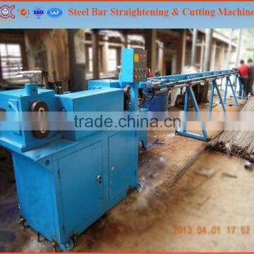 high-accuracy steel bar straightening and cutting machine