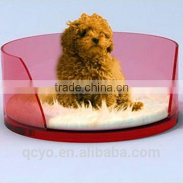 customized acrylic dog bed