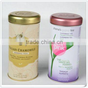 Hot sale custom metal tea Tin