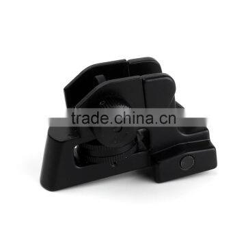 Hunting Tactical Detachable Compact Backup Iron Rear Sight With Full Windage Elevation Adjustment photo-3