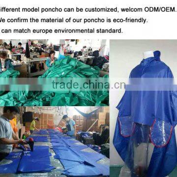 High Quality Customized Logo Disposable Raincoat photo-3