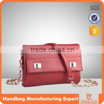 3683 High quality PU material burgundy fancy ladies purse handbag purses brand name women wallet