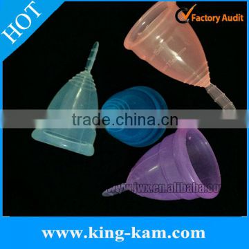 Reusable silicone Menstrual Cups for lady